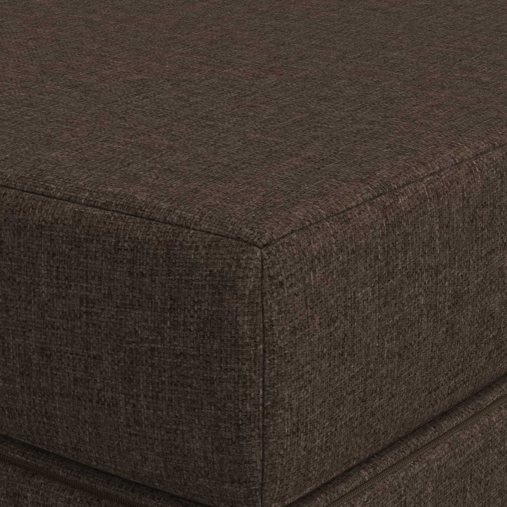 vidaXL Składana Sofa Łóżko 140 x 67 x 45 cm Ciemnoszary