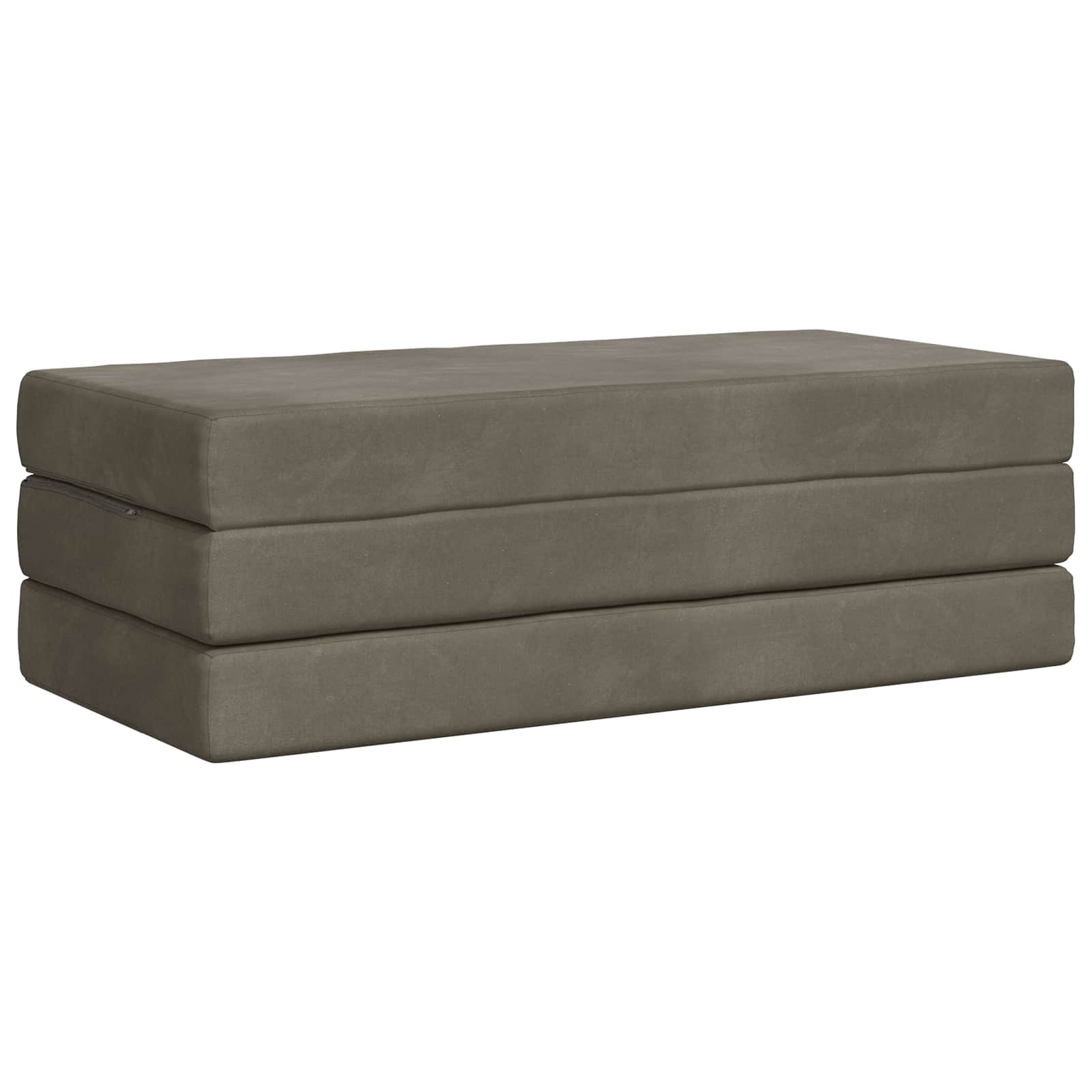 vidaXL Składana Sofa Łóżko 140 x 67 x 45 cm jasnoszary
