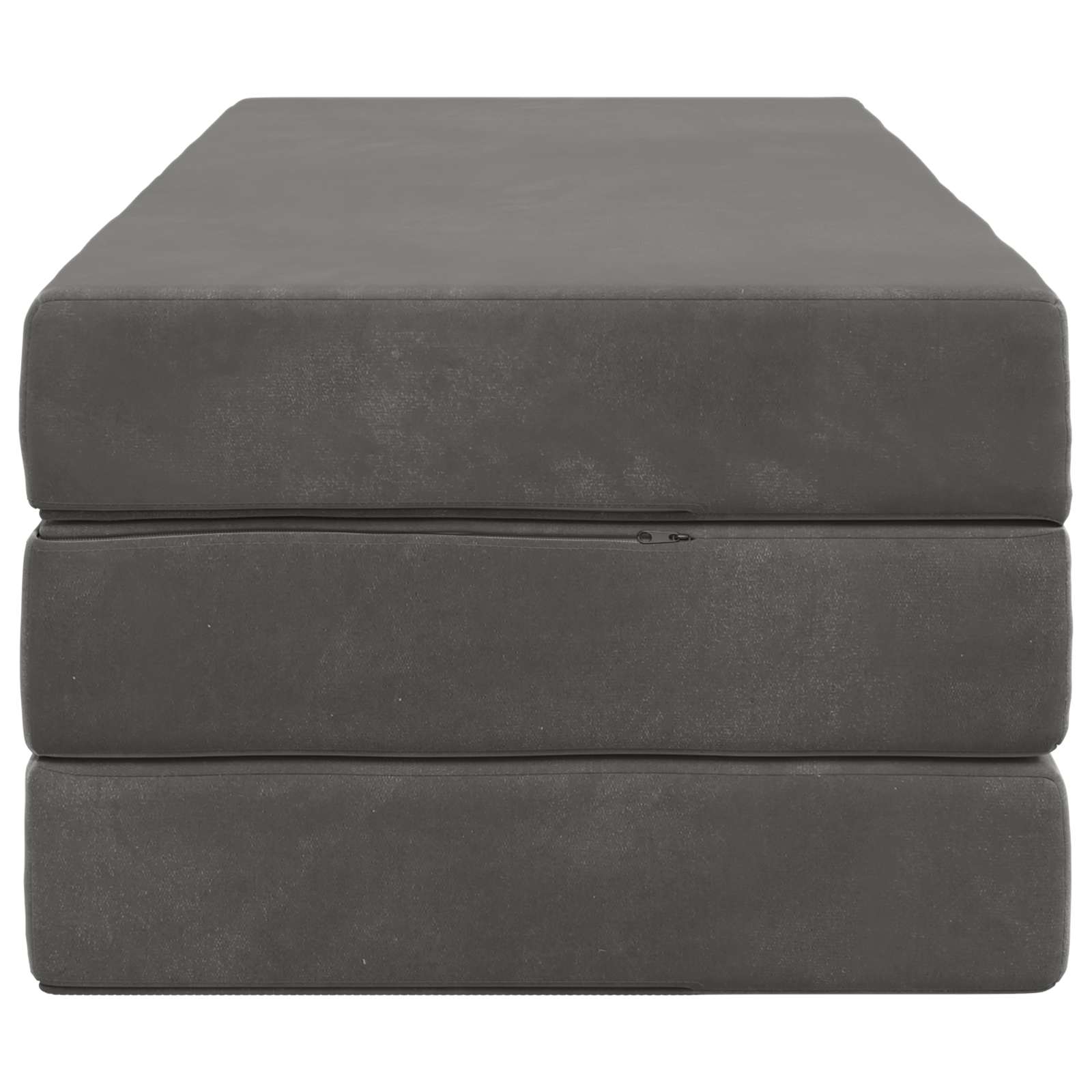 vidaXL Składana Sofa Łóżko 140 x 67 x 45 cm ciemnoszary