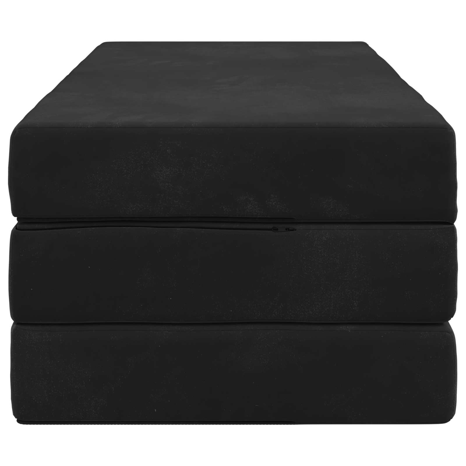 vidaXL Składana Sofa Łóżko 140 x 67 x 45 cm Czarny