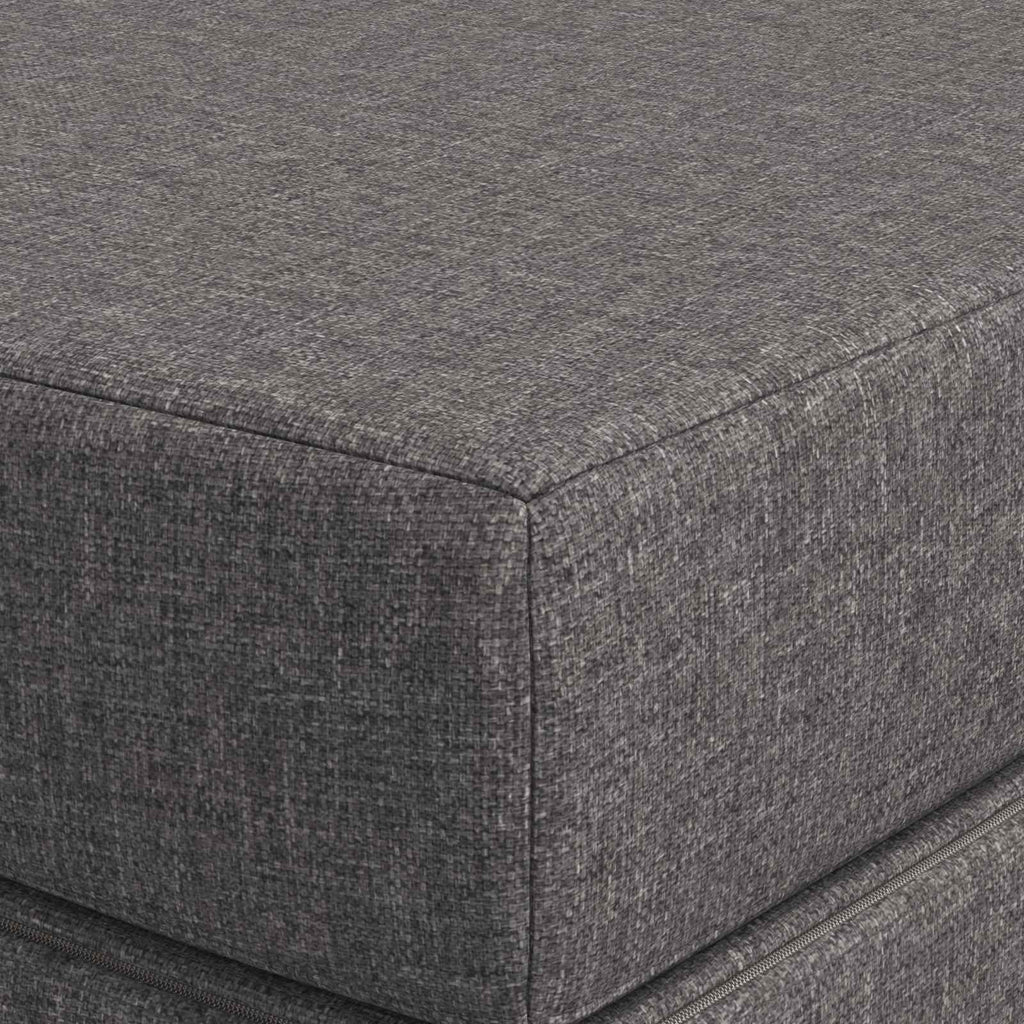 vidaXL Składana Sofa Łóżko 160 x 67 x 45 cm jasnoszary