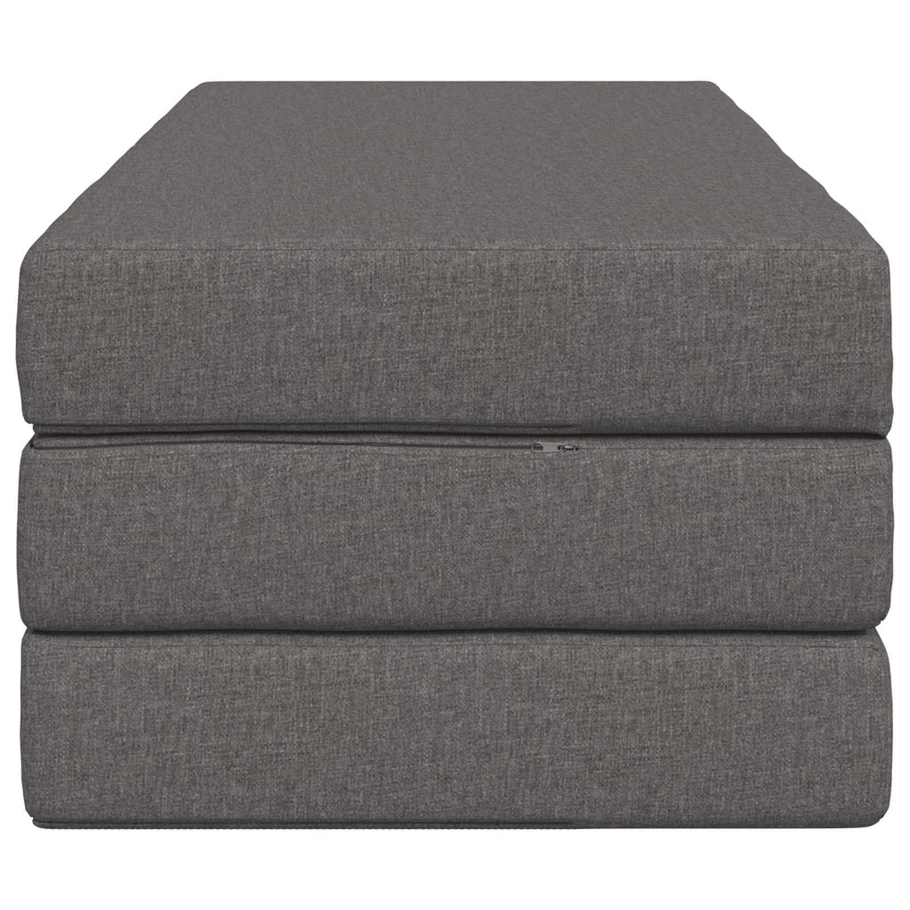 vidaXL Składana Sofa Łóżko 160 x 67 x 45 cm jasnoszary