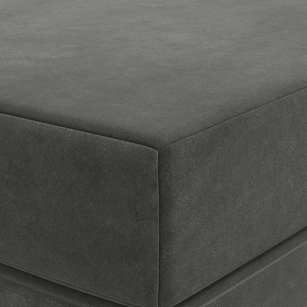 vidaXL Składana Sofa Łóżko 160 x 67 x 45 cm ciemnoszary