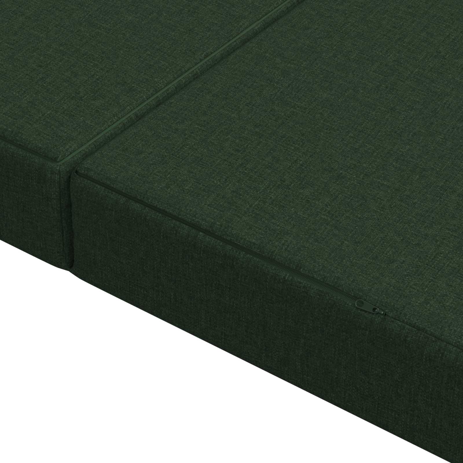 vidaXL Składana Sofa Łóżko 180 x 67 x 45 cm Ciemnozielony