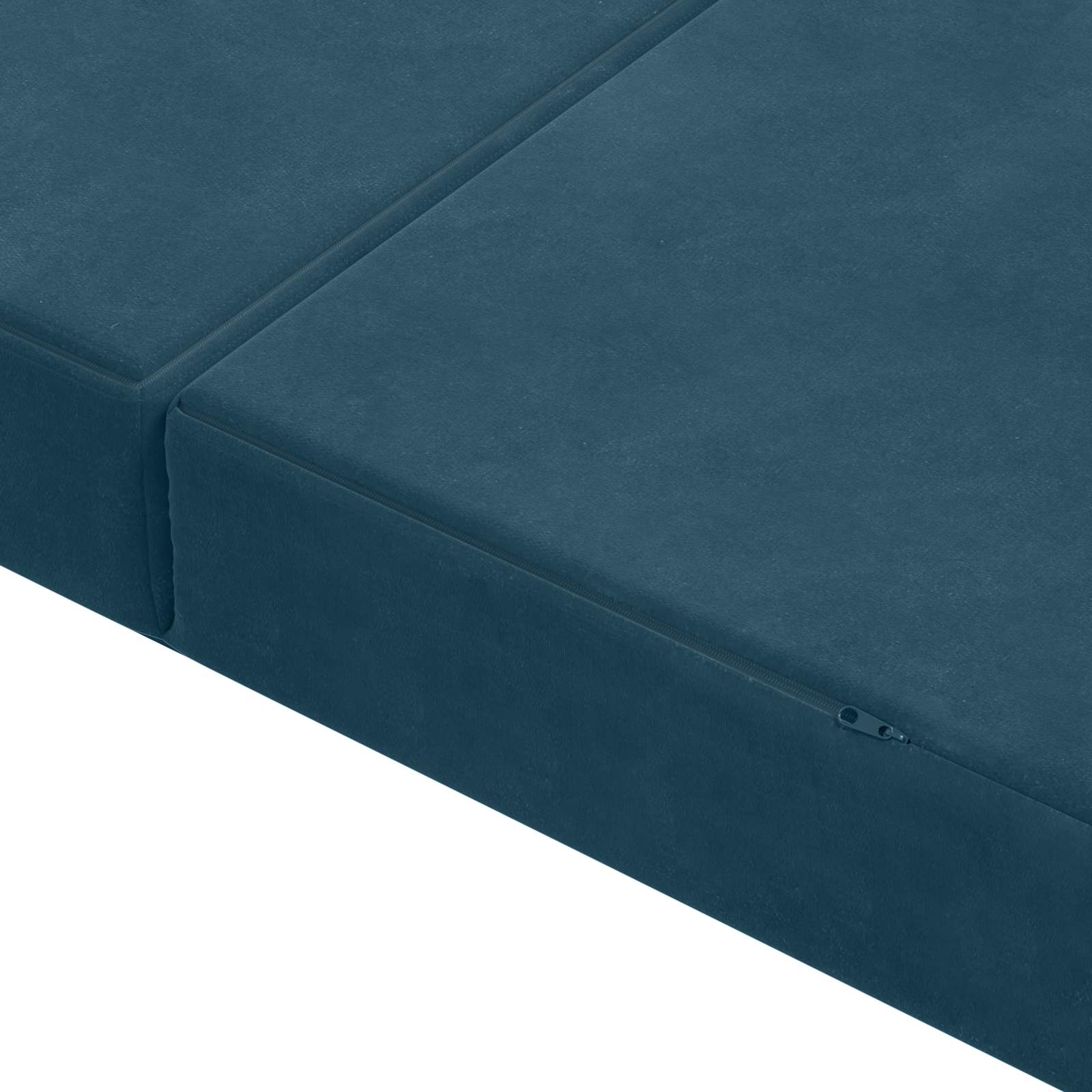 vidaXL Składana Sofa Łóżko 180 x 67 x 45 cm niebieski
