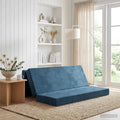 vidaXL Składana Sofa Łóżko 180 x 67 x 45 cm niebieski