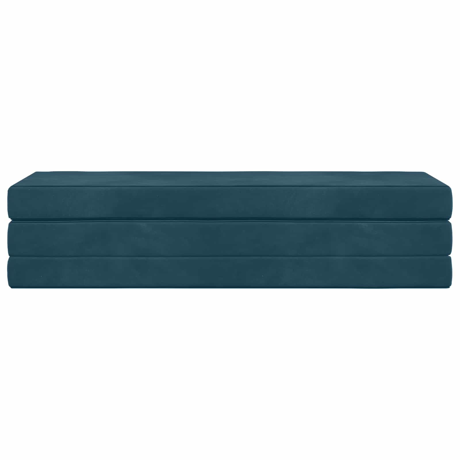 vidaXL Składana Sofa Łóżko 180 x 67 x 45 cm niebieski