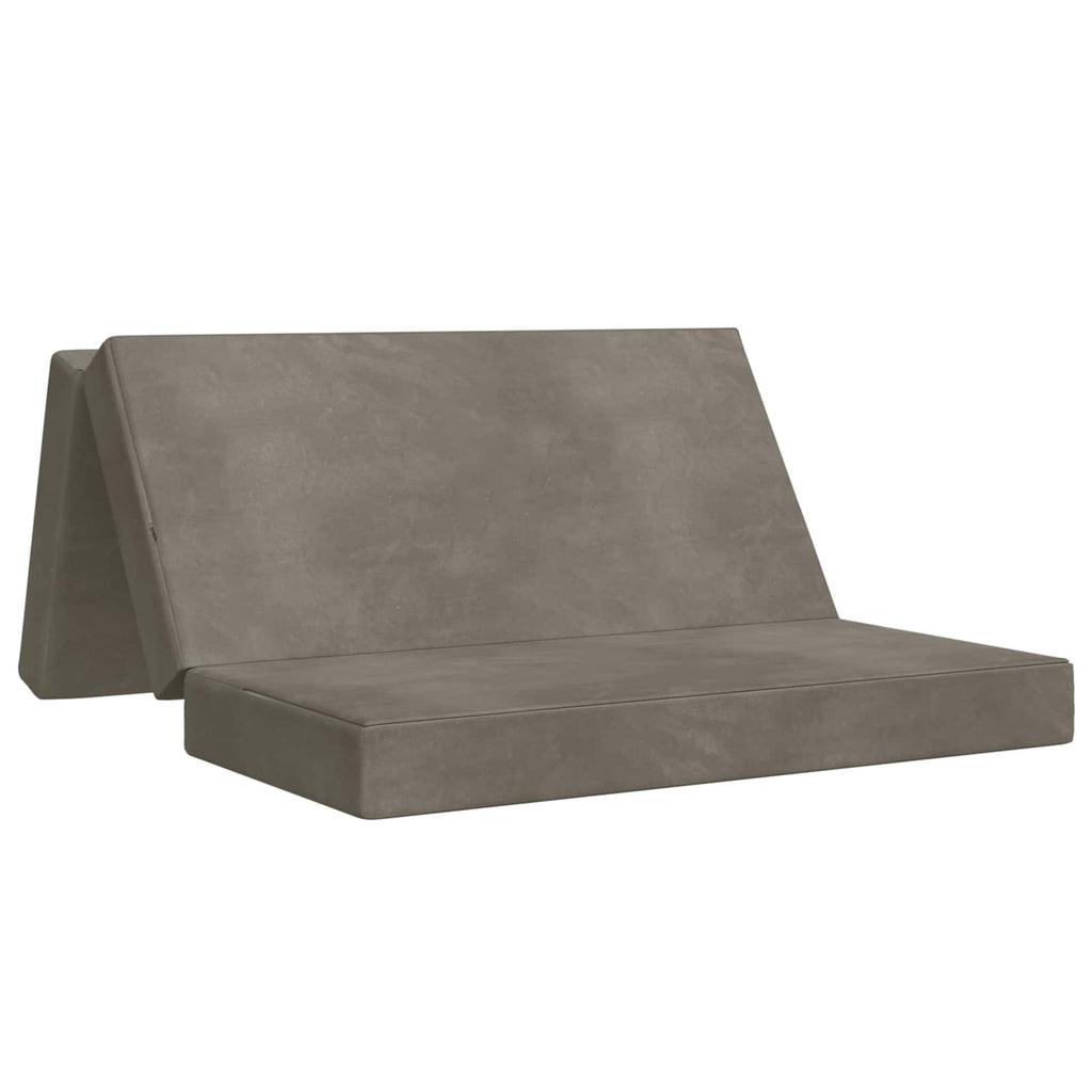 vidaXL Składana Sofa Łóżko 180 x 67 x 45 cm jasnoszary