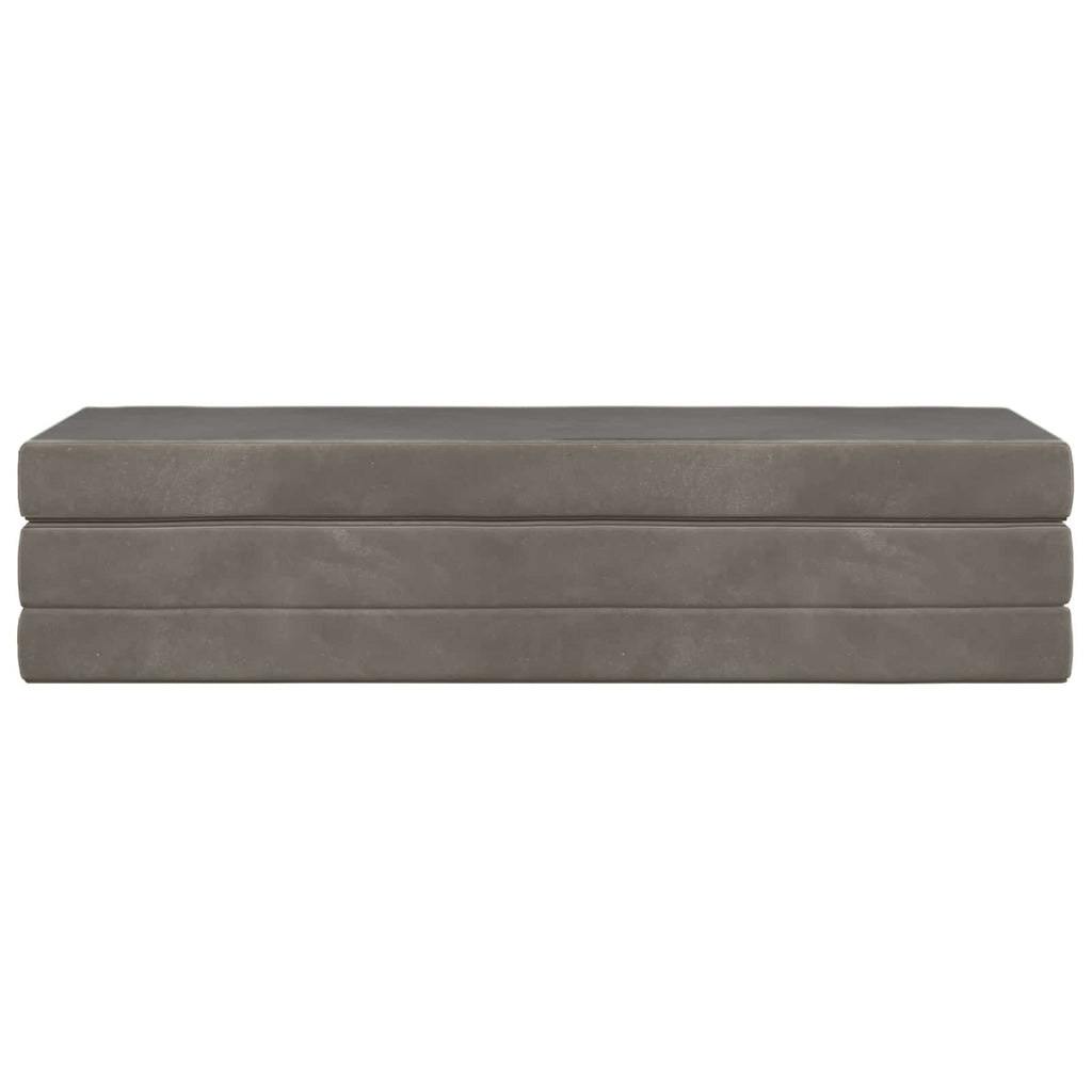 vidaXL Składana Sofa Łóżko 180 x 67 x 45 cm jasnoszary
