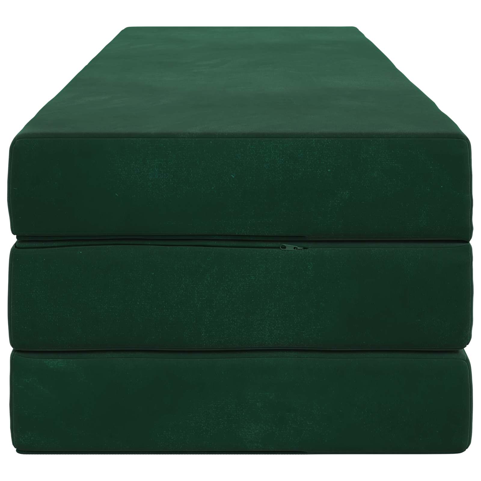 vidaXL Składana Sofa Łóżko 180 x 67 x 45 cm Ciemnozielony