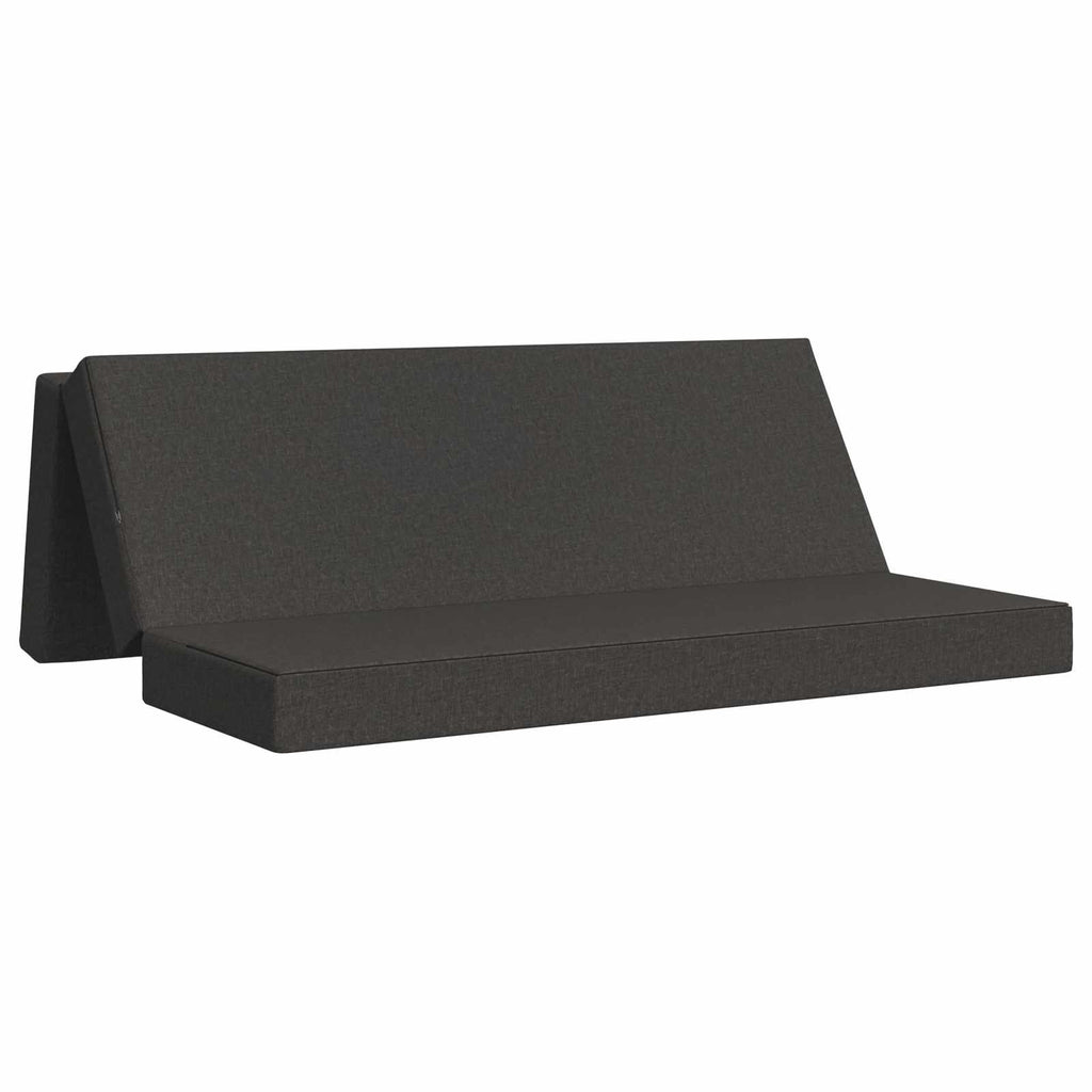 vidaXL Składana Sofa Łóżko 200 x 67 x 45 cm ciemnoszary
