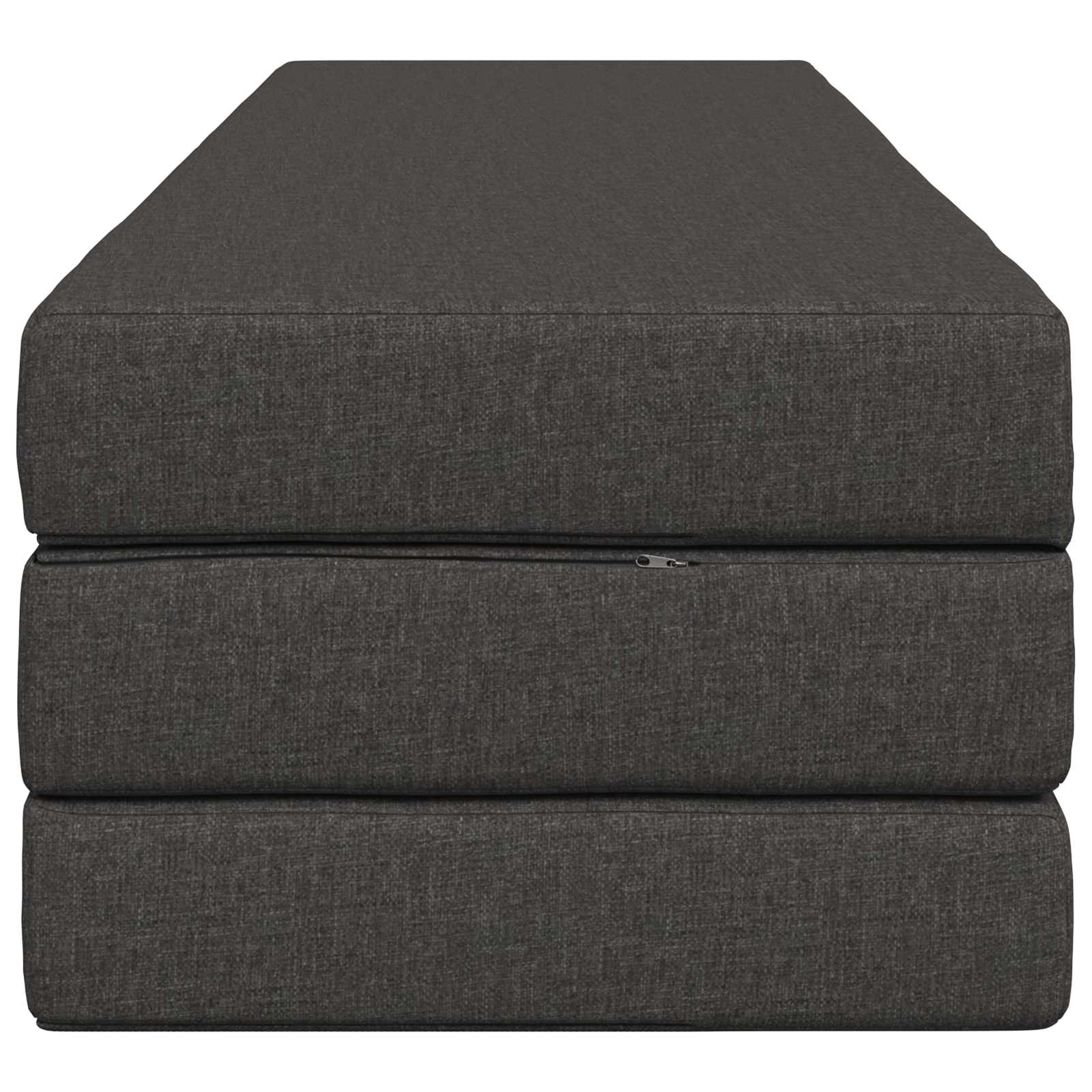 vidaXL Składana Sofa Łóżko 200 x 67 x 45 cm ciemnoszary