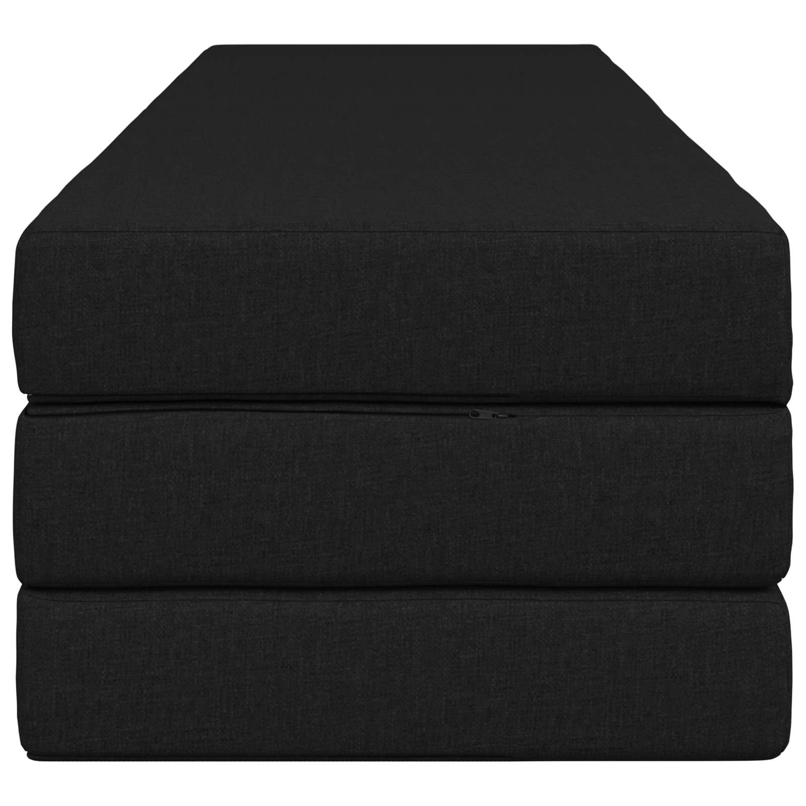 vidaXL Składana Sofa Łóżko 200 x 67 x 45 cm Czarny