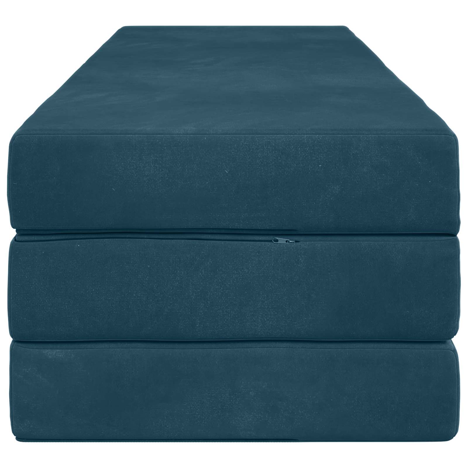 vidaXL Składana Sofa Łóżko 200 x 67 x 45 cm niebieski