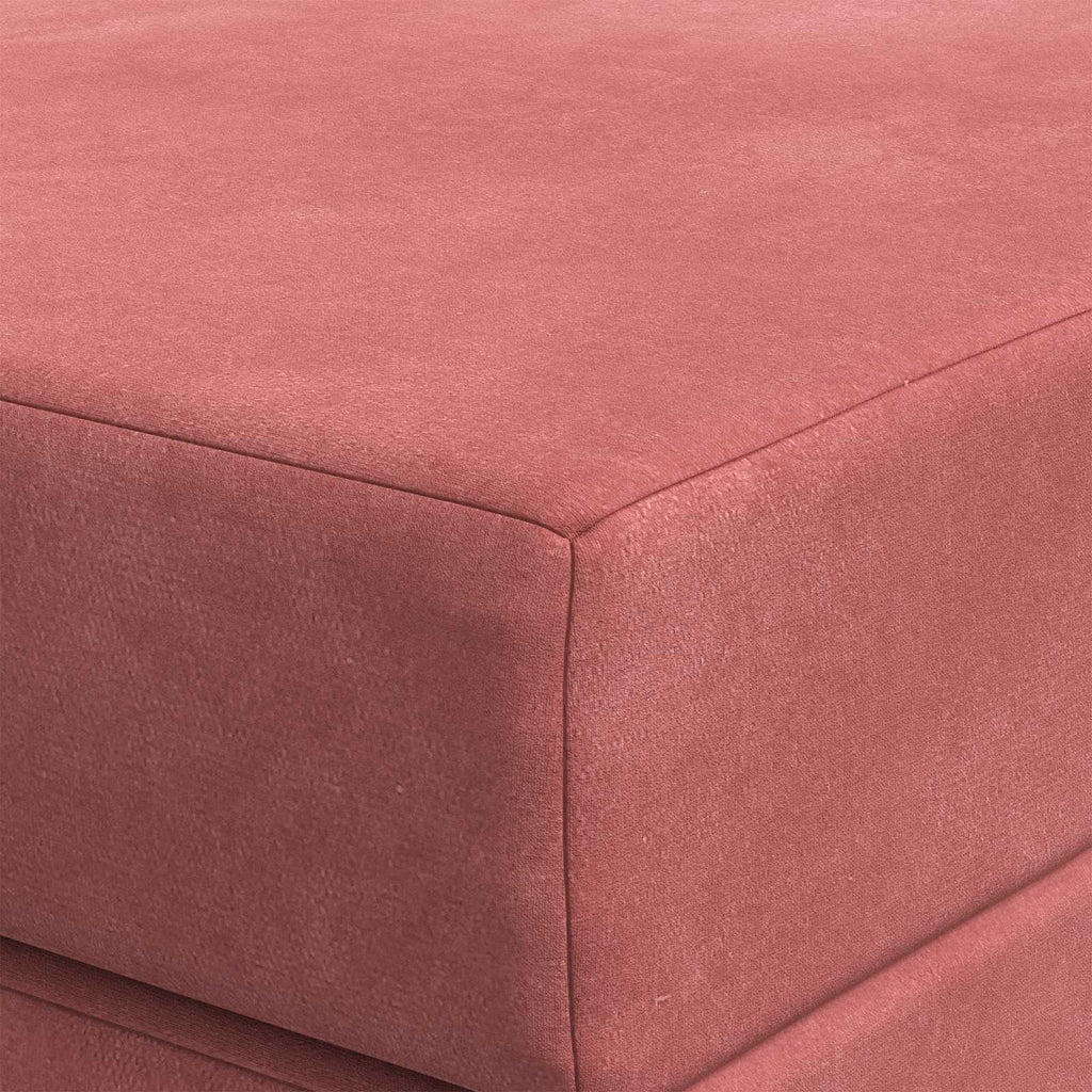 vidaXL Składana Sofa Łóżko 200 x 67 x 45 cm różowy