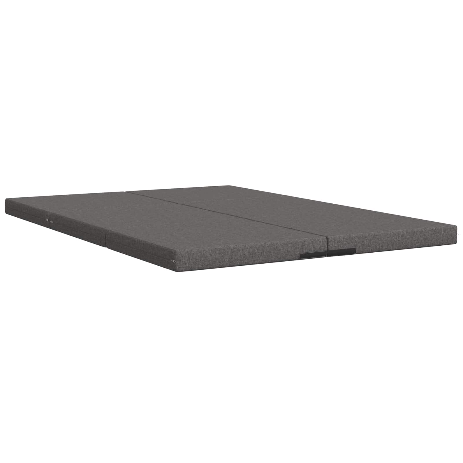 vidaXL Składana Sofa Łóżko 140 x 67 x 15 cm jasnoszary