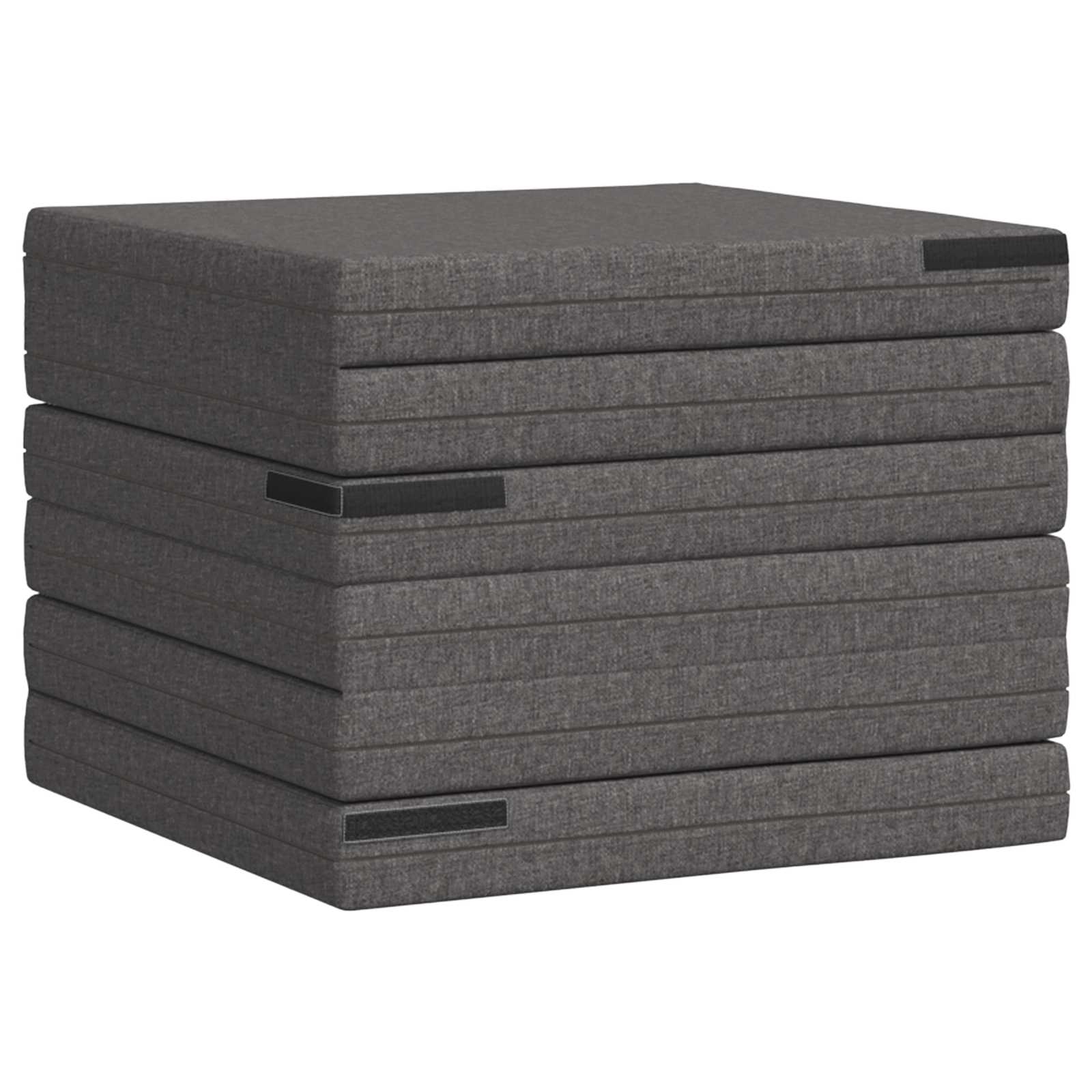 vidaXL Składana Sofa Łóżko 140 x 67 x 15 cm jasnoszary