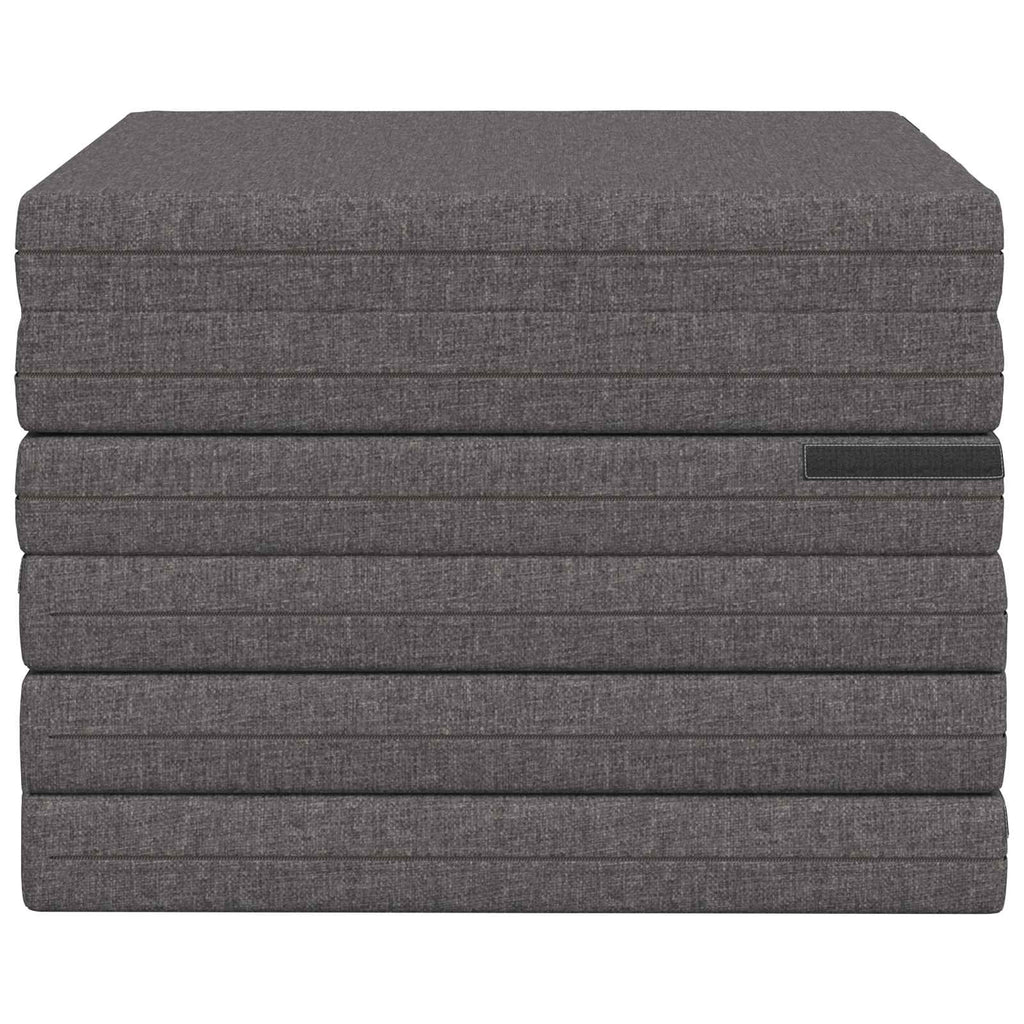 vidaXL Składana Sofa Łóżko 140 x 67 x 15 cm jasnoszary