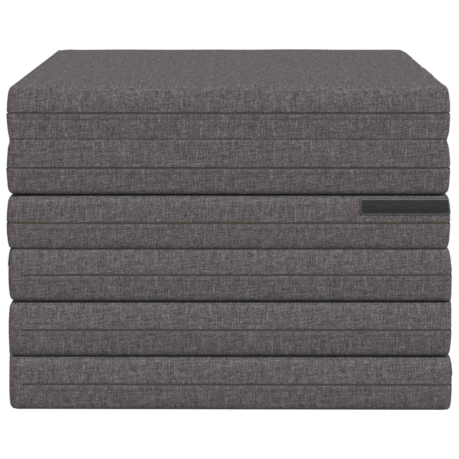 vidaXL Składana Sofa Łóżko 140 x 67 x 15 cm jasnoszary