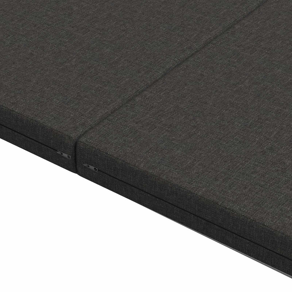 vidaXL Składana Sofa Łóżko 140 x 67 x 15 cm ciemnoszary