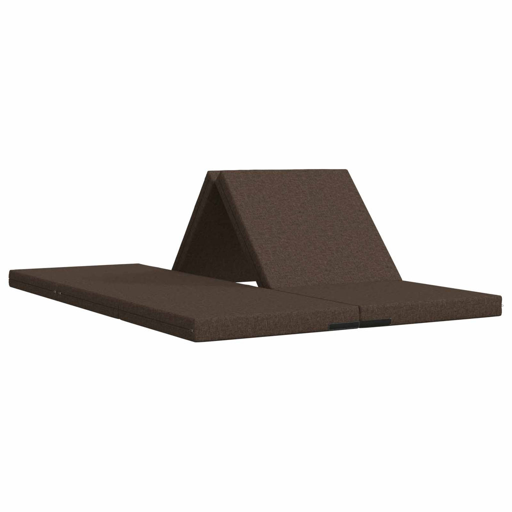 vidaXL Składana Sofa Łóżko 140 x 67 x 15 cm Ciemnoszary