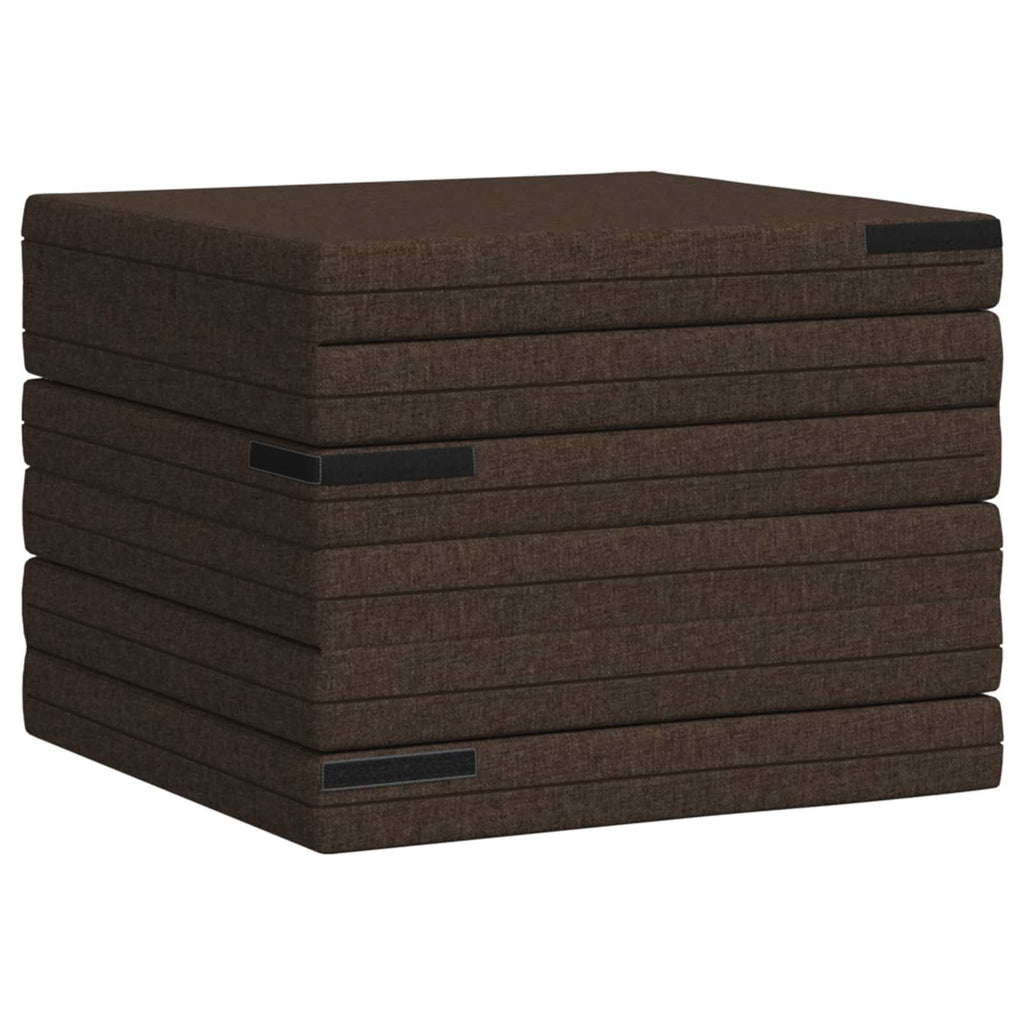 vidaXL Składana Sofa Łóżko 140 x 67 x 15 cm Ciemnoszary