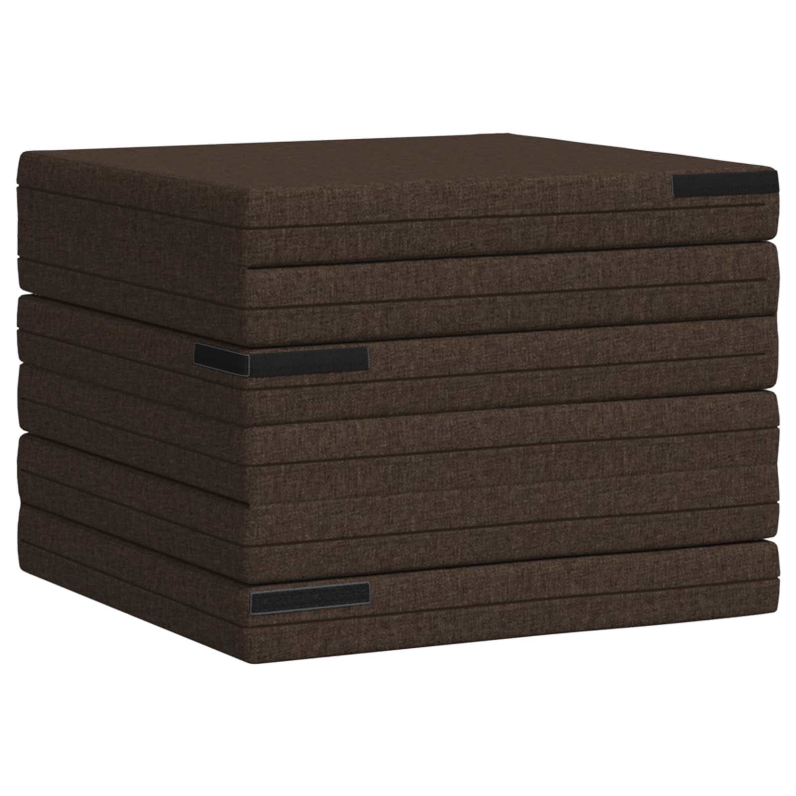 vidaXL Składana Sofa Łóżko 140 x 67 x 15 cm Ciemnoszary