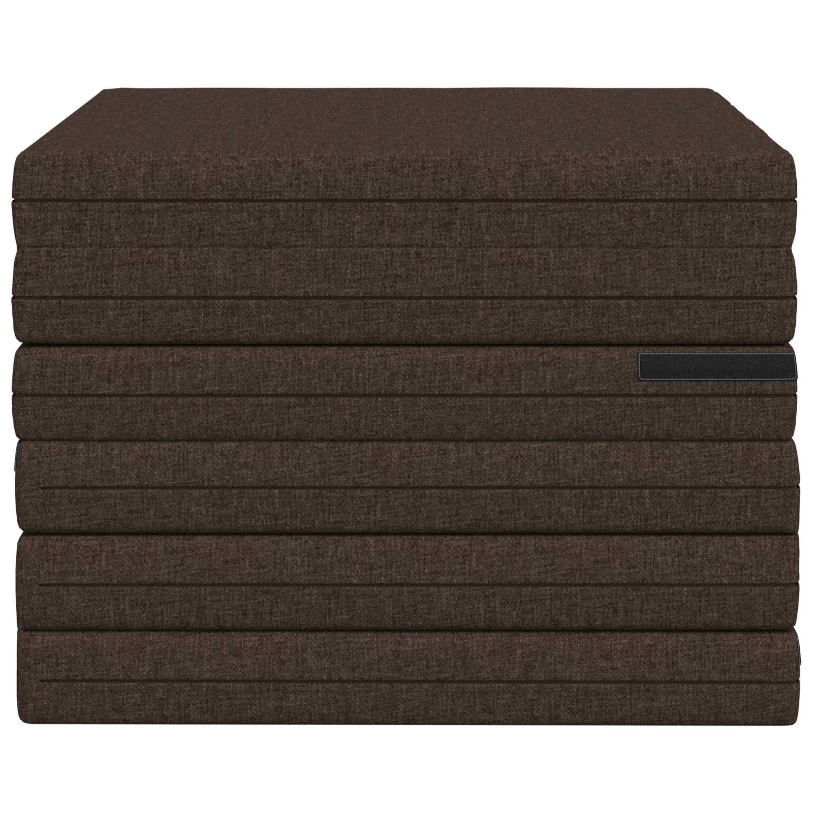 vidaXL Składana Sofa Łóżko 140 x 67 x 15 cm Ciemnoszary