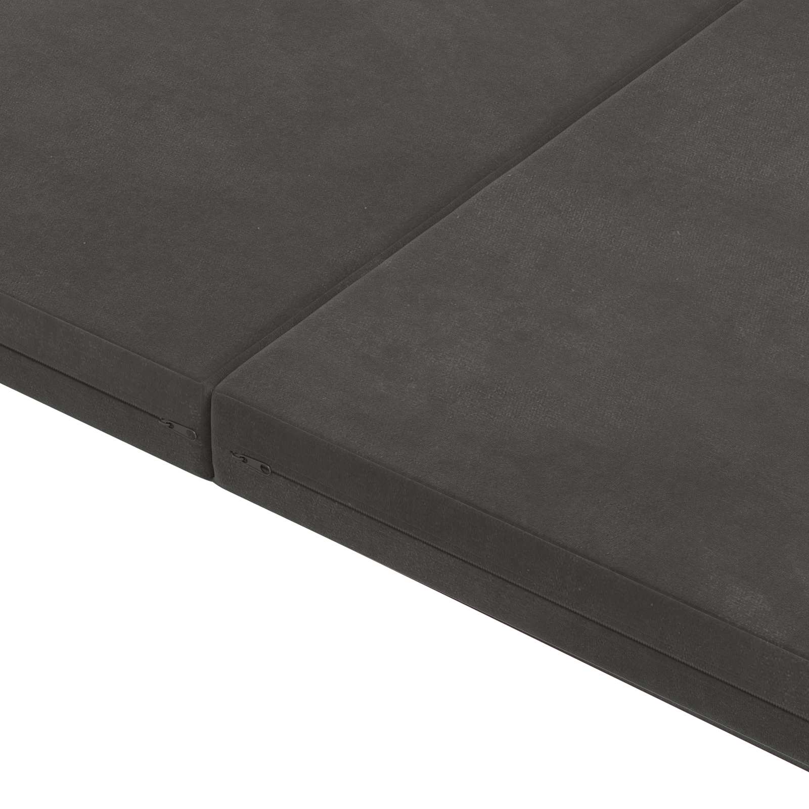 vidaXL Składana Sofa Łóżko 140 x 67 x 15 cm ciemnoszary