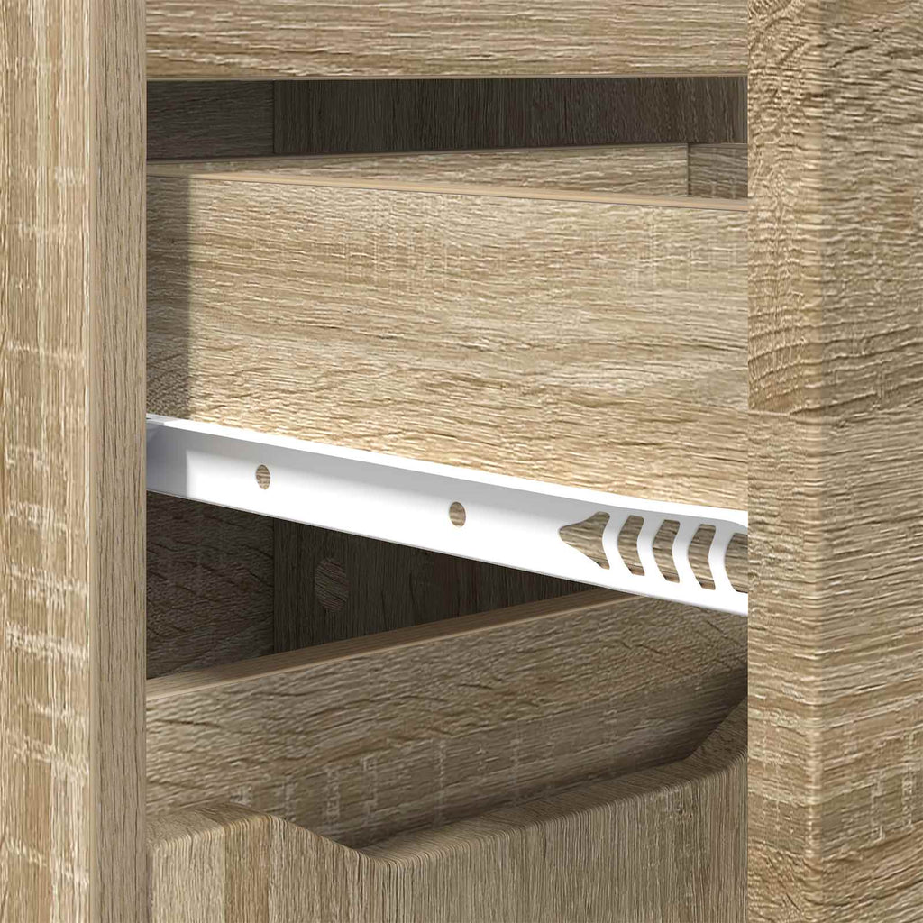 vidaXL Szafka Łazienkowa Dąb Sonoma 30,5 x 30 x 101 cm