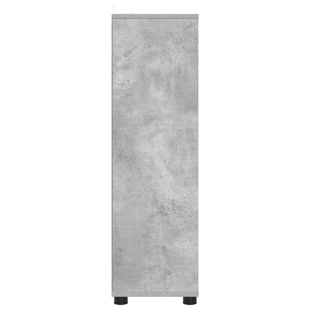 vidaXL Szafka Łazienkowa Betonowy szary 30,5 x 30 x 101 cm