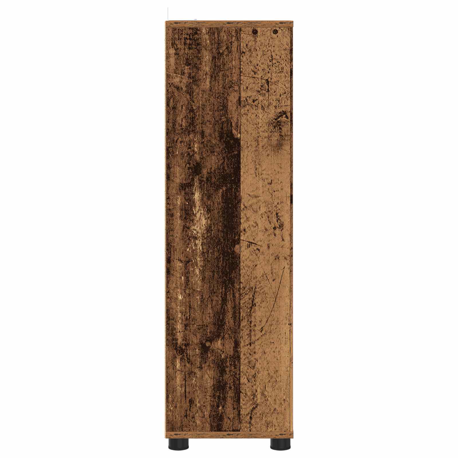 vidaXL Szafka Łazienkowa Stare drewno 30,5 x 30 x 101 cm