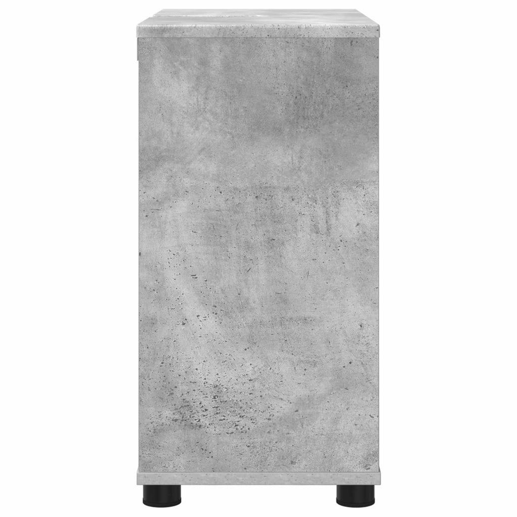 vidaXL Szafka z umywalką do łazienki Betonowy szary 60 x 30 x 60 cm