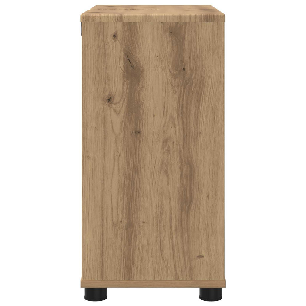 vidaXL Szafka z umywalką do łazienki Dąb rzemieślniczy 60 x 30 x 60 cm