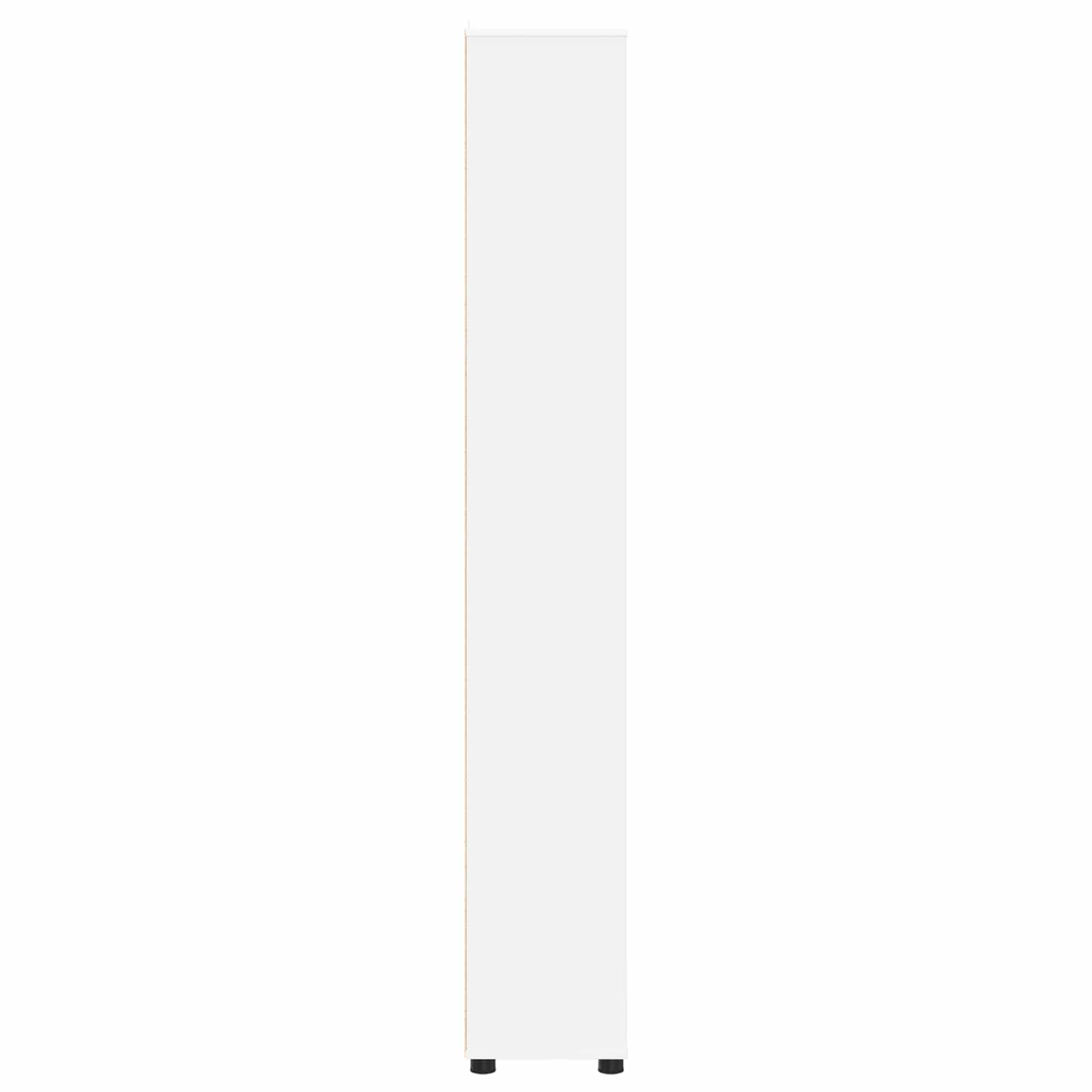 vidaXL Szafka Łazienkowa Biały 30,5 x 30 x 195 cm Drewno inżynieryjne