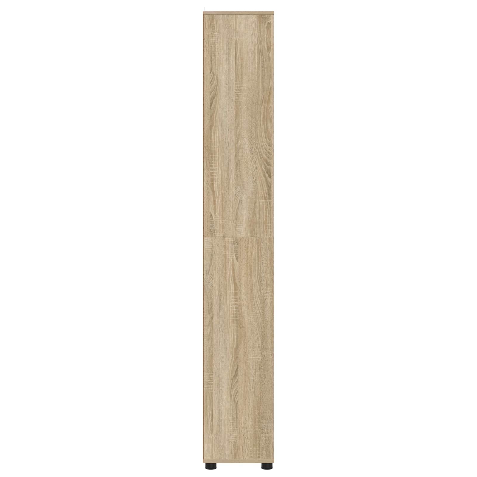 vidaXL Szafka Łazienkowa Dąb Sonoma 30,5 x 30 x 195 cm