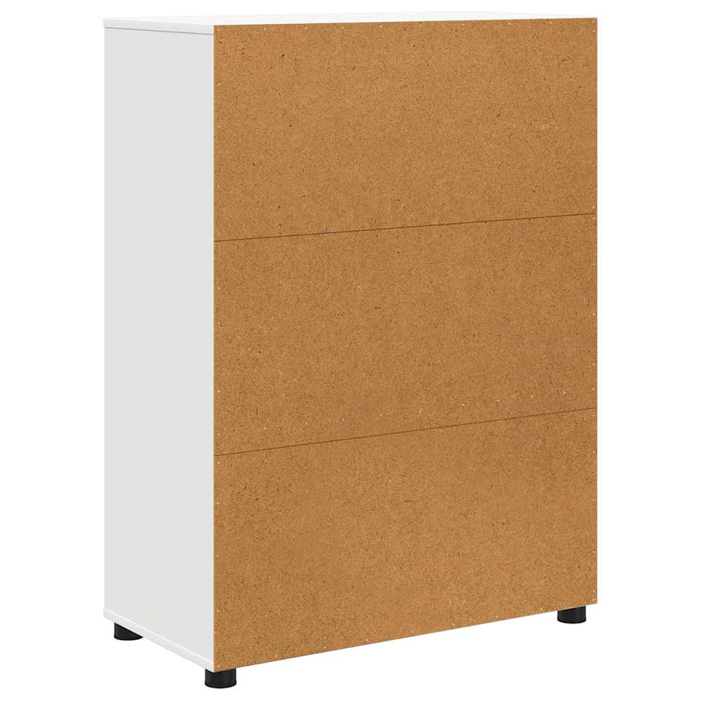 vidaXL Szafka Łazienkowa z szufladą z półką Biały 72,5 x 36,5 x 100 cm