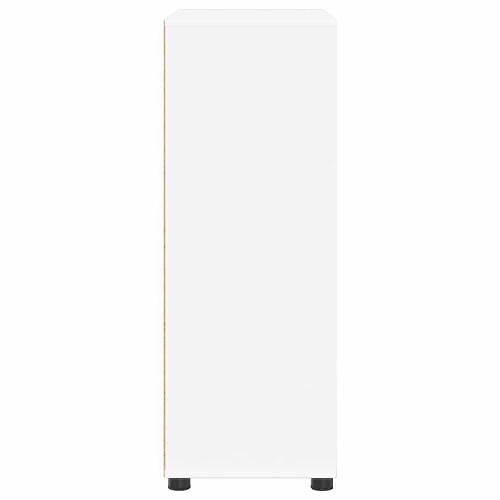 vidaXL Szafka Łazienkowa z szufladą z półką Biały 72,5 x 36,5 x 100 cm