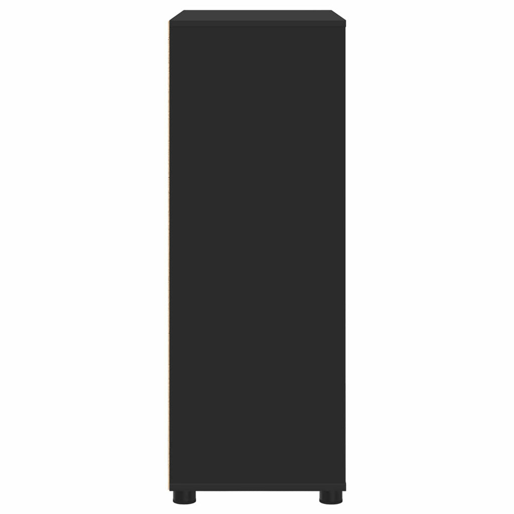 vidaXL Szafka Łazienkowa Czarny 72,5 x 36,5 x 100 cm