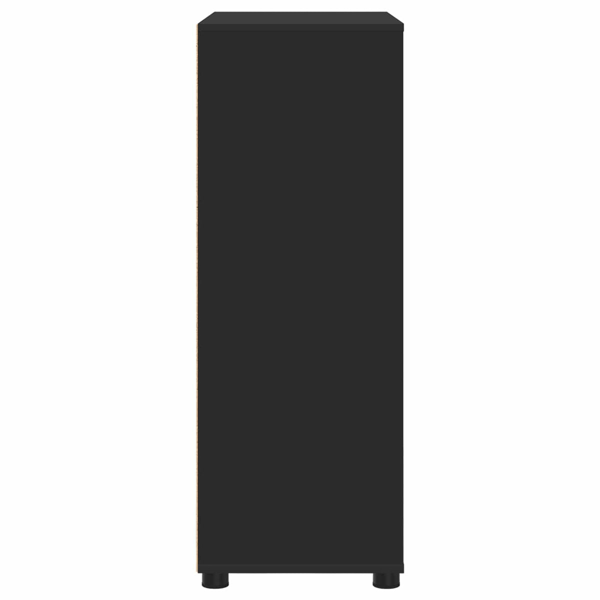 vidaXL Szafka Łazienkowa Czarny 72,5 x 36,5 x 100 cm