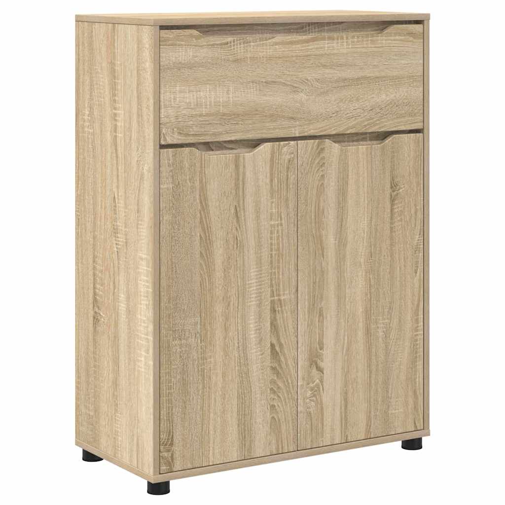 vidaXL Szafka Łazienkowa z szufladą Dąb Sonoma 72,5 x 36,5 x 100 cm