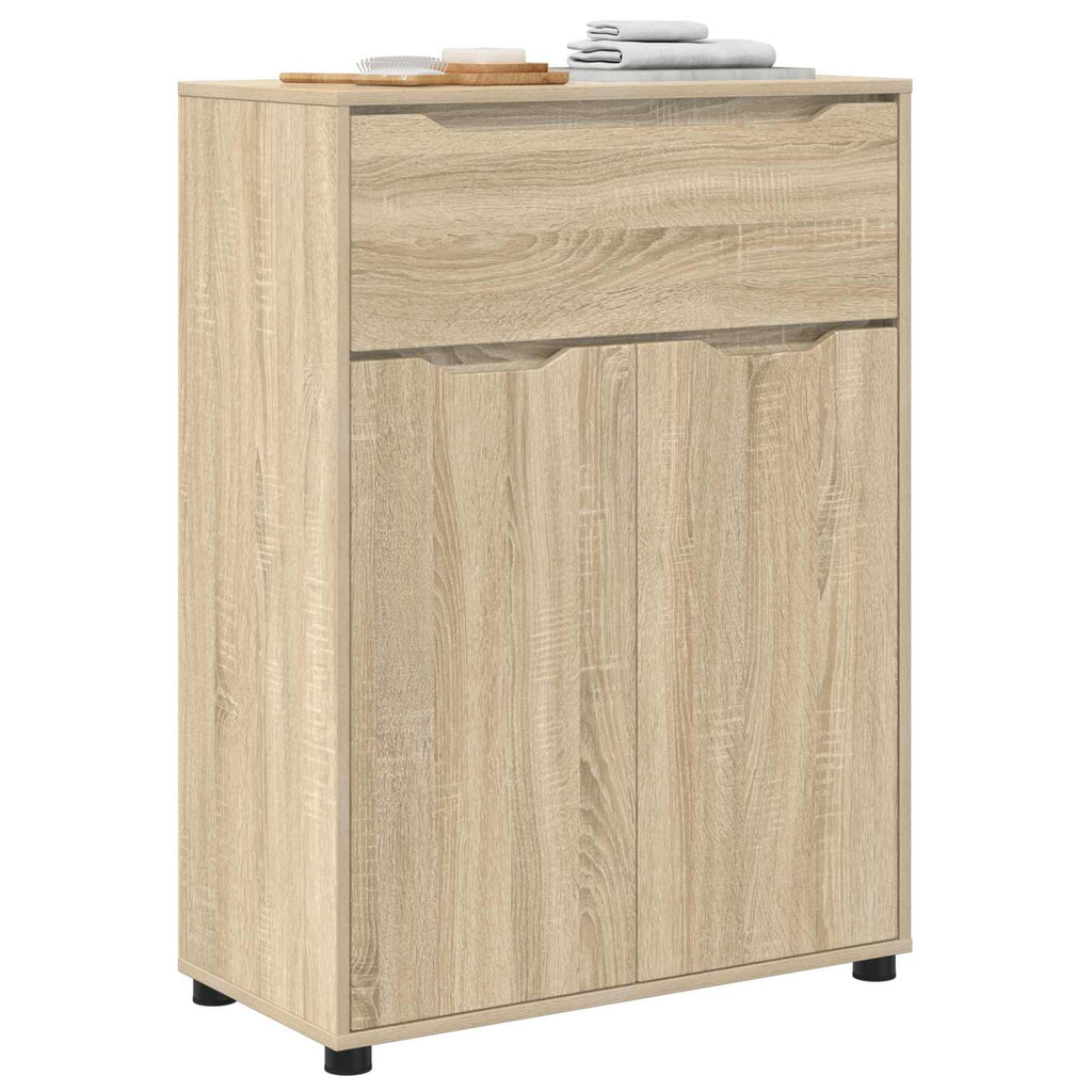 vidaXL Szafka Łazienkowa Dąb Sonoma 72,5 x 36,5 x 100 cm