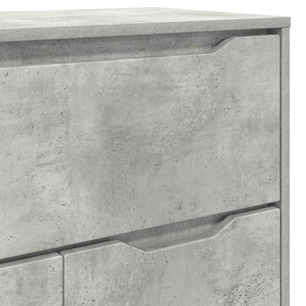 vidaXL Szafka Łazienkowa z półką Betonowy szary 72,5 x 36,5 x 100 cm