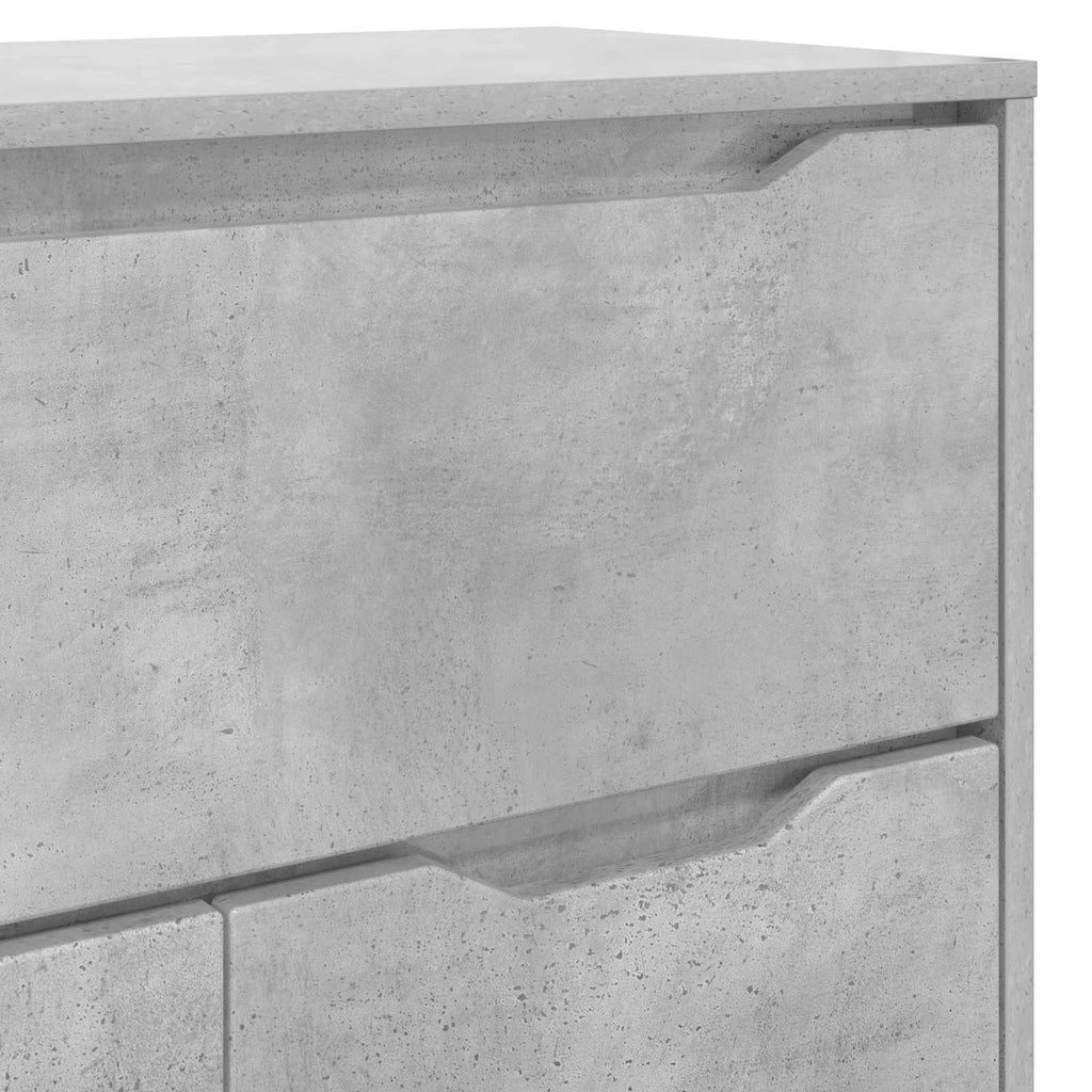 vidaXL Szafka Łazienkowa Betonowy szary 72,5 x 36,5 x 100 cm