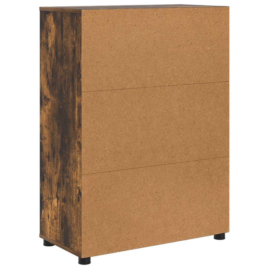 vidaXL Szafka Łazienkowa Dąb wędzony 72,5 x 36,5 x 100 cm