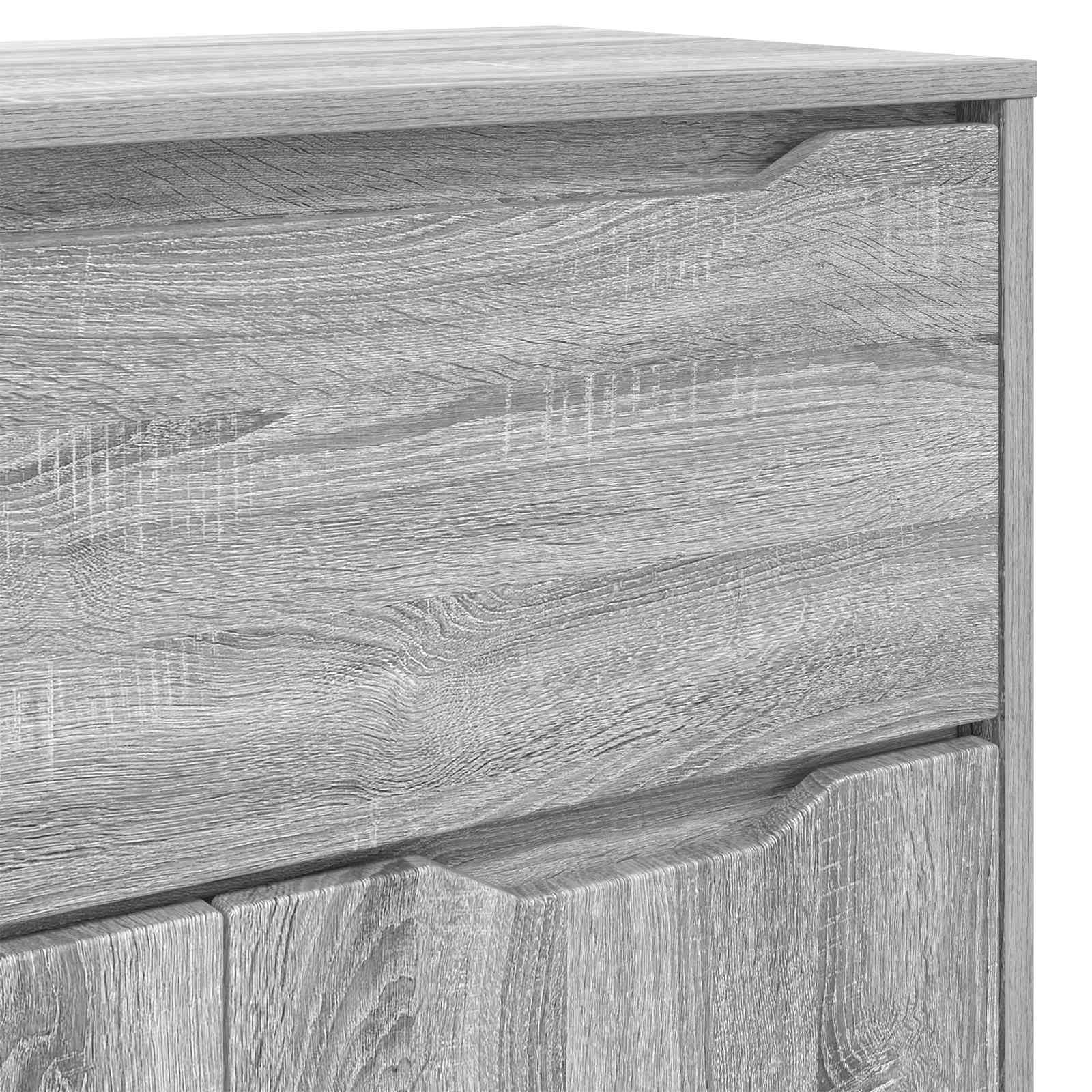 vidaXL Szafka Łazienkowa Szary Sonoma 72,5 x 36,5 x 100 cm