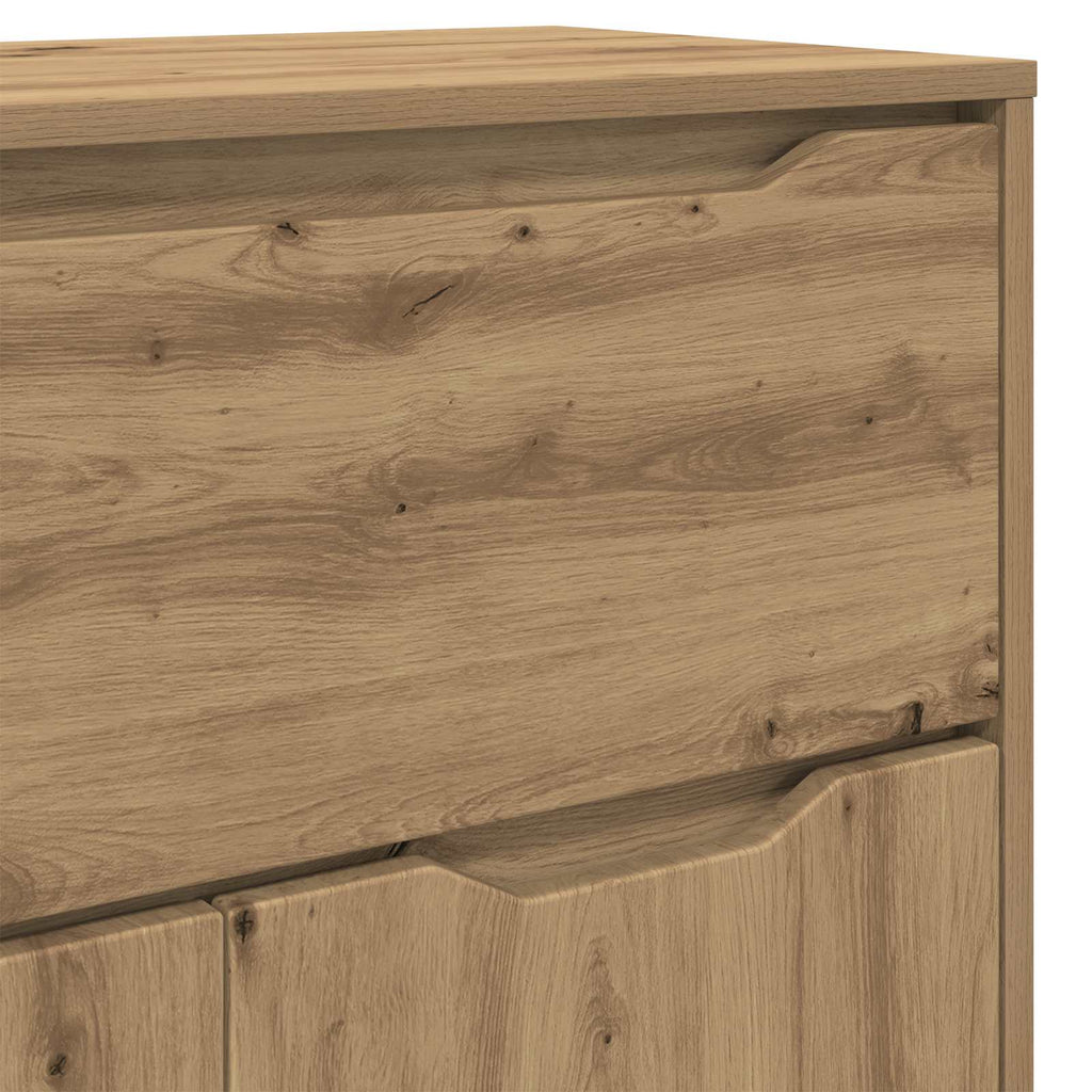 vidaXL Szafka Łazienkowa Dąb rzemieślniczy 72,5 x 36,5 x 100 cm