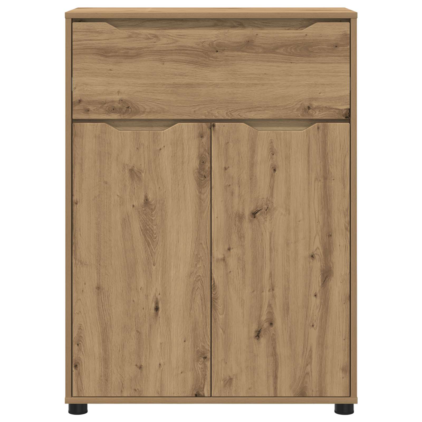 vidaXL Szafka Łazienkowa Dąb rzemieślniczy 72,5 x 36,5 x 100 cm