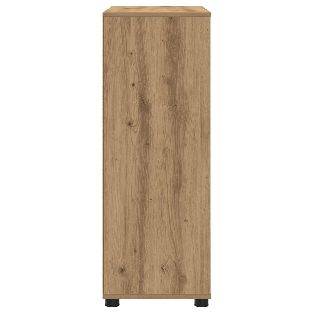 vidaXL Szafka Łazienkowa Dąb rzemieślniczy 72,5 x 36,5 x 100 cm