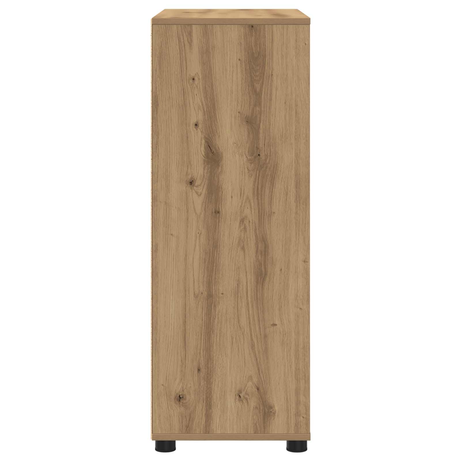 vidaXL Szafka Łazienkowa Dąb rzemieślniczy 72,5 x 36,5 x 100 cm